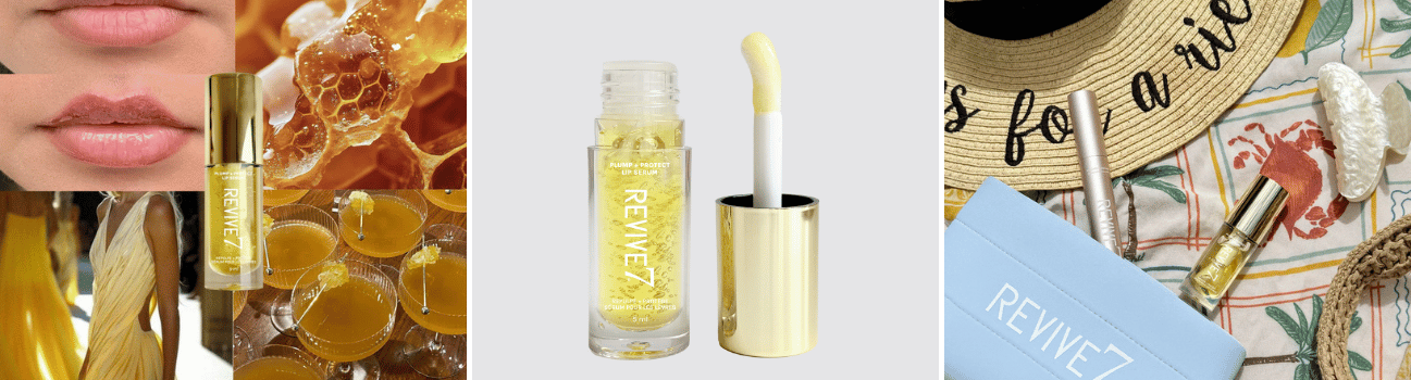 Addressing Lip Dryness and Volume with Revive7 Plump + Protect Lip Serum