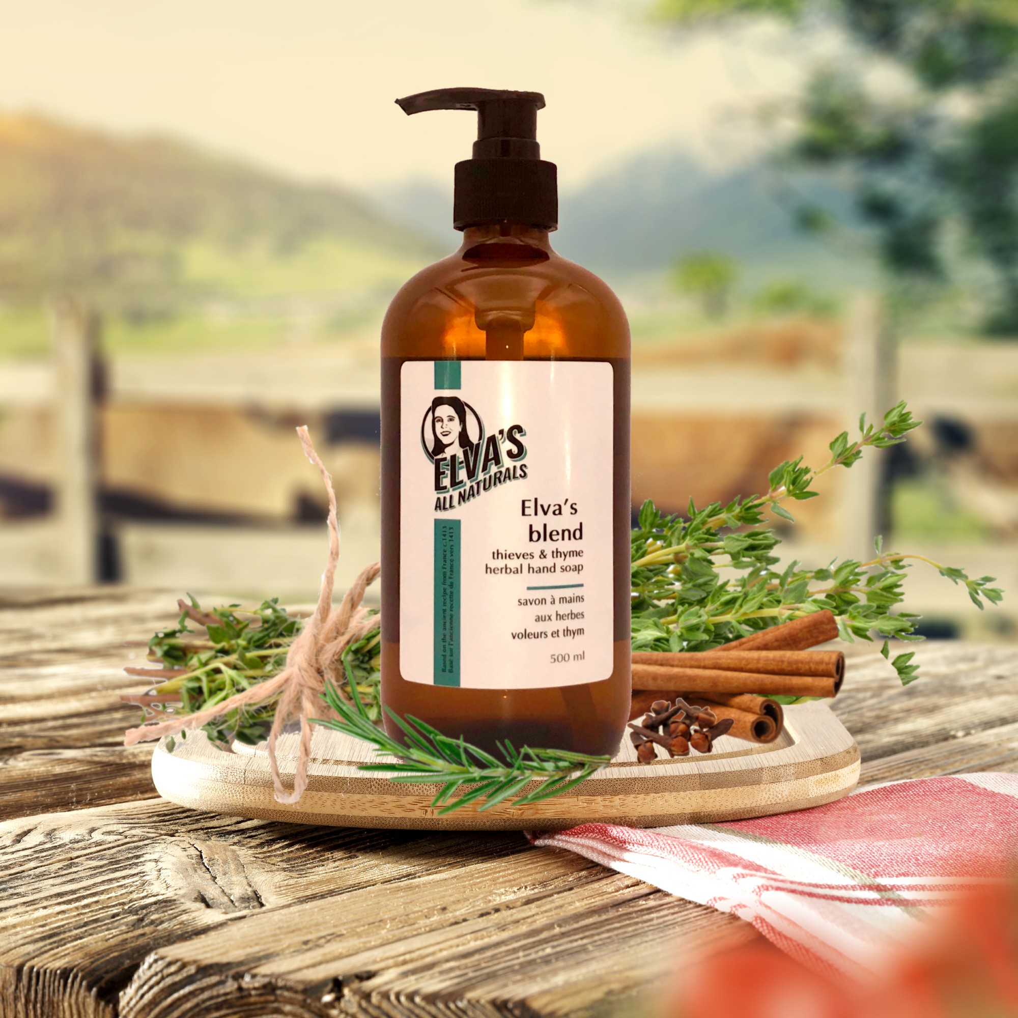 BLEND Thieves & Thyme | Hand Soap & Body Wash