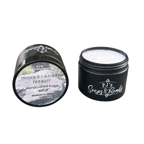Lemongrass and Mint Sugar Scrub