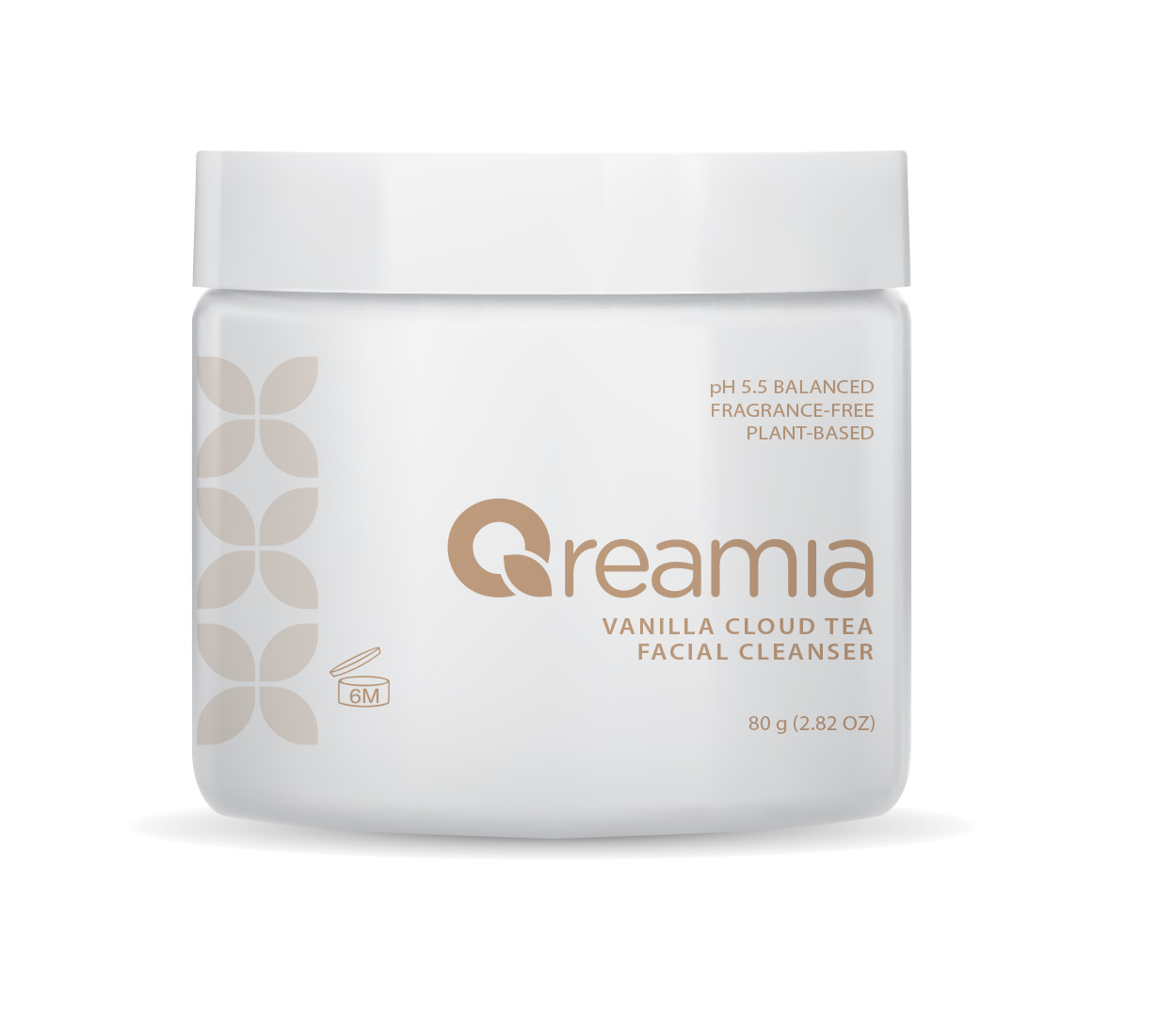 Qreamia Vanilla Cloud Tea Facial Cleanser