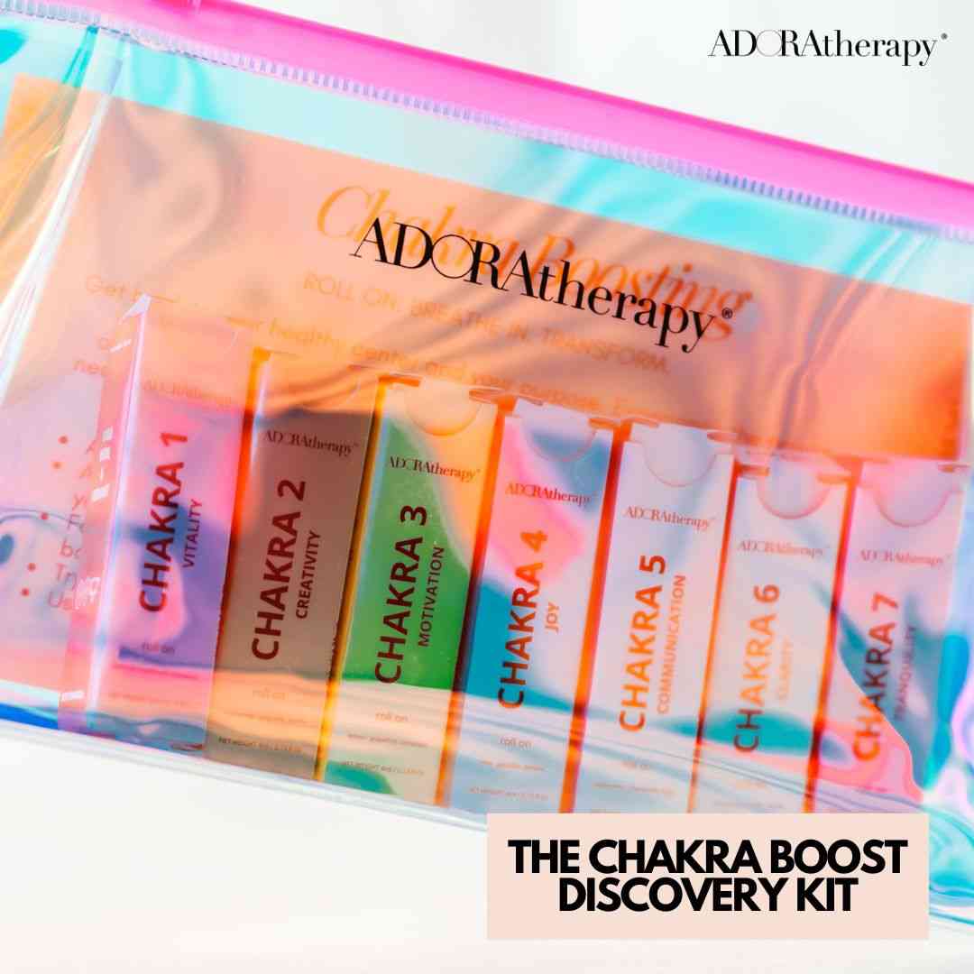 Chakra Boost Discovery Kit of 7 Mini Roll on Perfumes