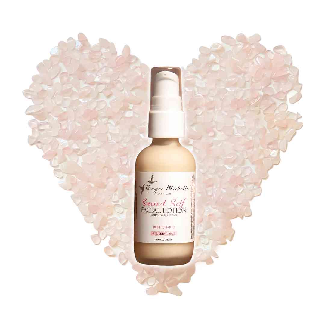 Sacred Self Facial Lotion with Rose Quartz