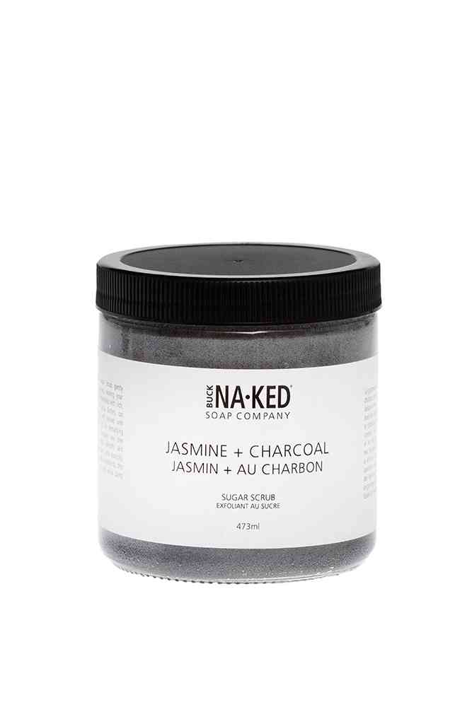 Jasmine + Charcoal Sugar Scrub