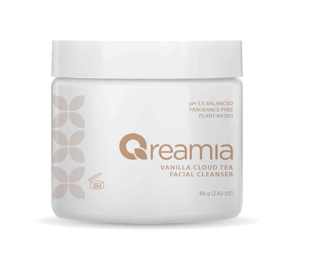 Qreamia Vanilla Cloud Tea Facial Cleanser