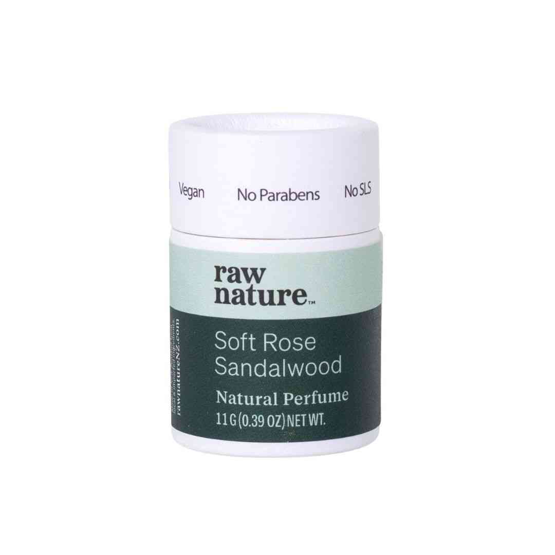 Soft Rose + Sandalwood Natural Perfume
