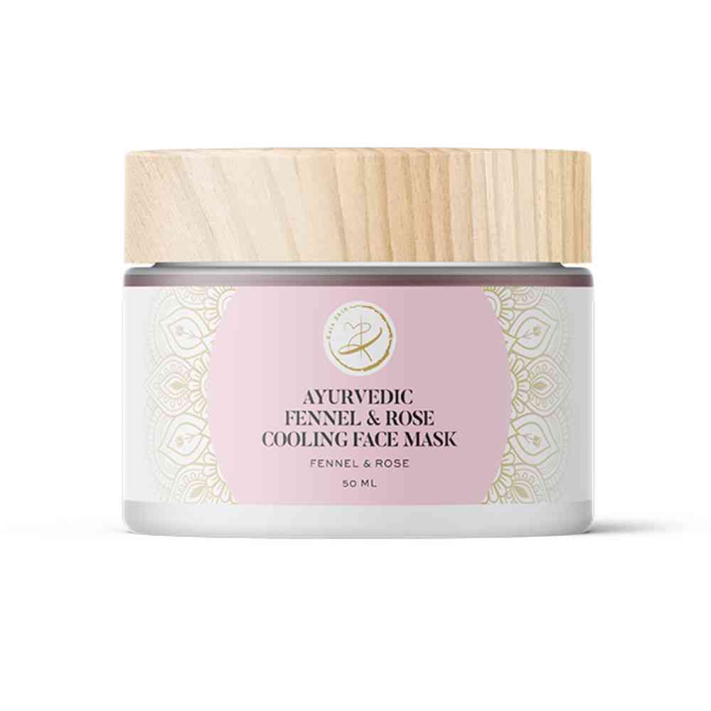 Ayurvedic Fennel and Rose Cooling Face Mask