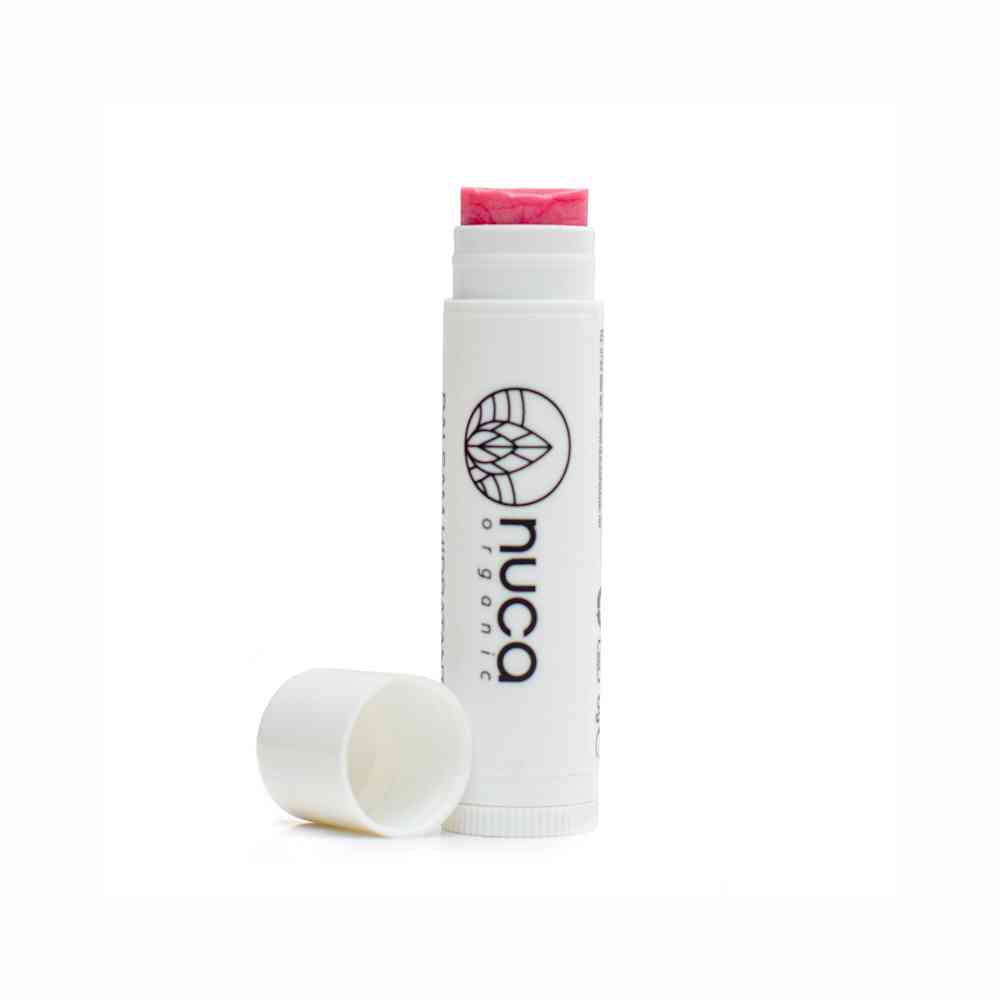 Hydrating lip balm with hyaluronic acid and jojoba oil