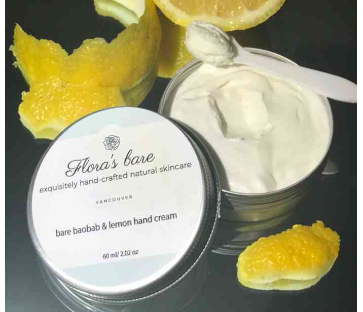 Bare Baobab and Lemon Hand cream